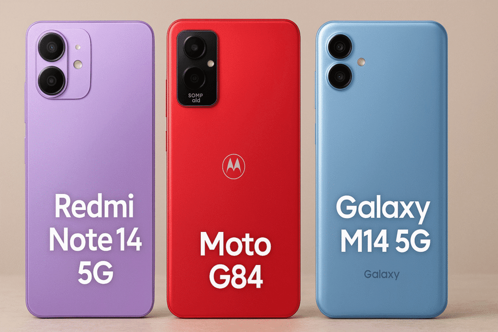 Redmi Note 14 5G e Concorrentes