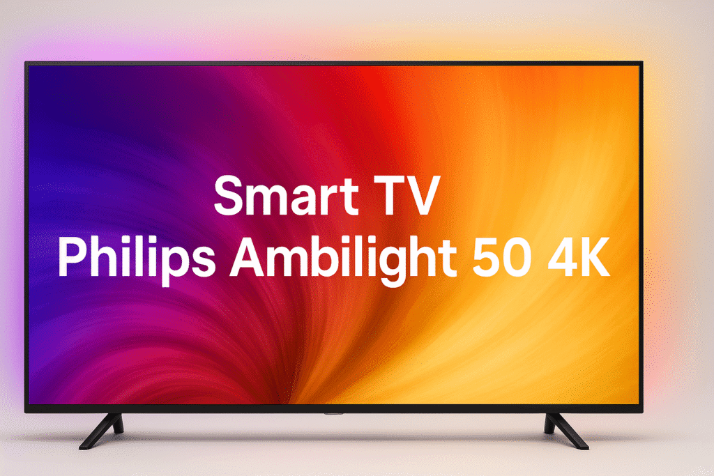 Smart TV Philips Ambilight 50" 4K