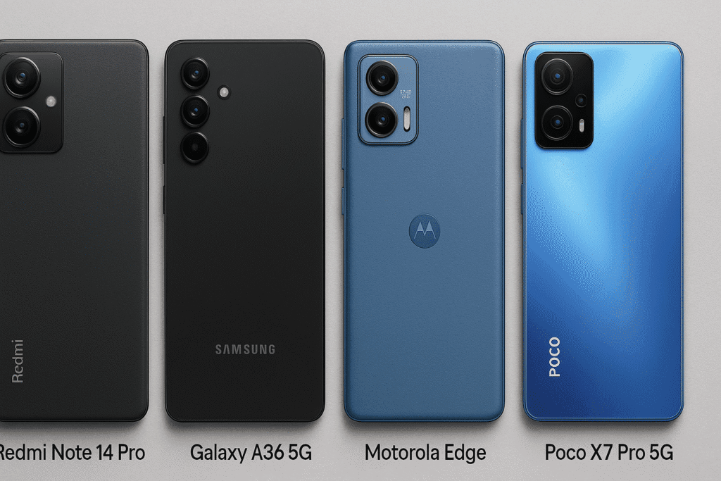 Xiaomi Redmi Note 14 Pro 5G e Concorrentes
