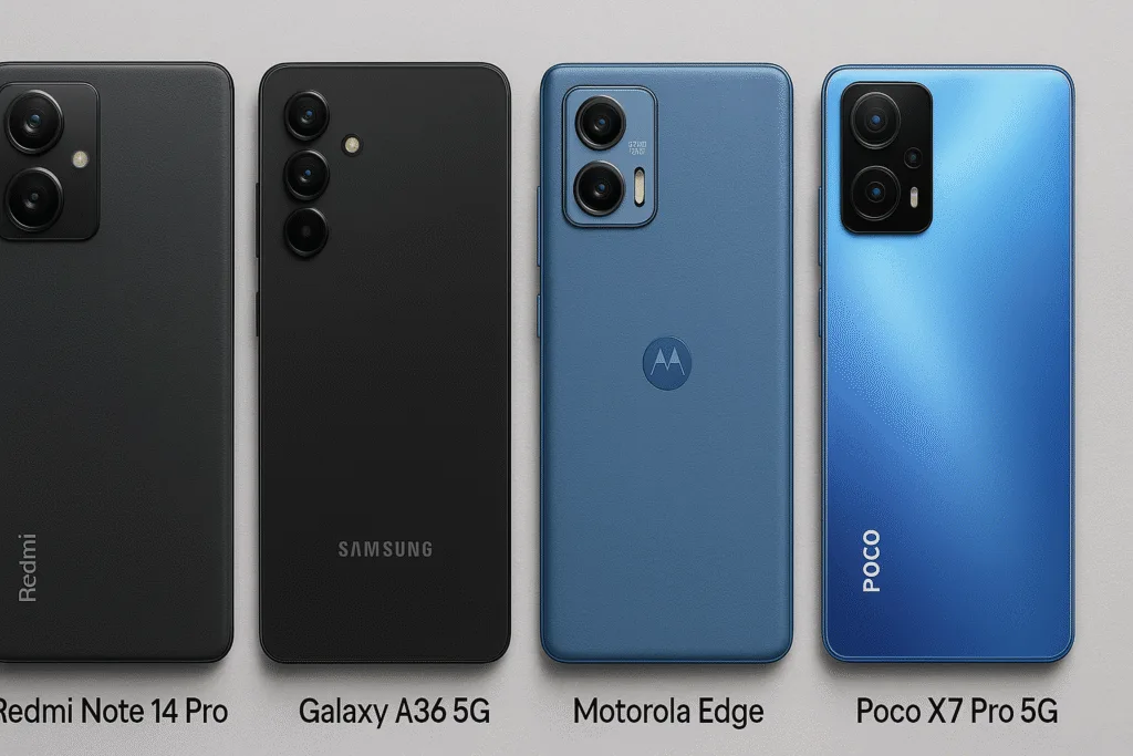 Xiaomi Redmi Note 14 Pro 5G e Concorrentes